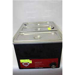 WELLS LIKE NEW INDUSTRIAL 3 COMPARTMENT FOOD