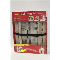 FOLD AWAY PET CARRIER