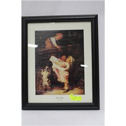 FREDRICK MORGAN "CHERRY RIPE" PRINT 19"X23.5"