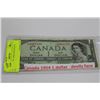 Image 1 : CANADA 1954 1 DOLLAR DEVIL'S FACE BILL