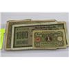 Image 1 : THREE GERMAN MARK BANK NOTES SOLD FOR ONE MONEY