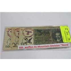 6th WAFFEN SS MOUNTAIN DIVISION "NORD" X3