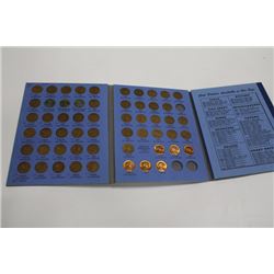 1941-1961 LINCOLN HEAD 1 CENT COLLECTION W/ BOOK