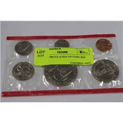 1976 UNCIRCULATED US COIN SET