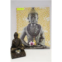 PARTYLITE SHIVA CANDLE HOLDER SOLD WITH SHIVA