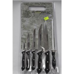 NEW 7PC GERMAN STYLE KNIFE SET