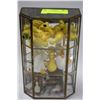 Image 1 : GLASS CASE WITH FIGURINES