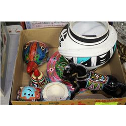 TRAY OF MEXICAN DECOR