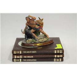 NATIVE BUFFALO SLAYER "DOREMI" ORNAMENT SOLD WITH