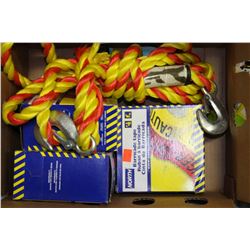 BOX OF ASSORTED SAFETY EQUIPMENT