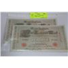 Image 1 : UNC GERMAN 1910 1000 MARK NOTES, CONSEC S/N'S X2
