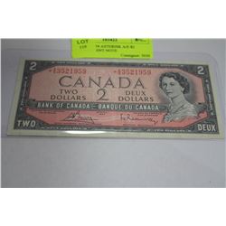 SCARCE 1954 ASTERISK A/E $2 REPLACEMENT NOTE