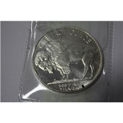 0.999 SILVER 1oz COIN ON CHOICE: BUFFALO