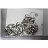 Image 1 : .925 SILVER EARRINGS ON CHOICE