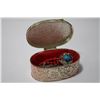 Image 1 : SMALL JEWELLERY BOX WITH CONTENTS