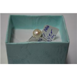 FRESH WATER PEARL .925 SILVER RING