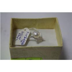 FRESH WATER PEARL .925 SILVER RING