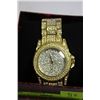 Image 1 : NANA GOLD TONE AND CRYSTAL WOMENS FASHION WATCH