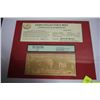 Image 1 : GOLD AMERICAN $2 BANKNOTE