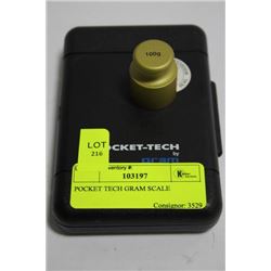POCKET TECH GRAM SCALE