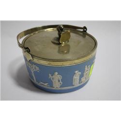 WEDGEWOOD BISCUIT BARREL