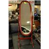 Image 1 : WOOD CHEVAL MIRROR