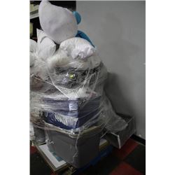 PALLET OF SHOWHOME BEDDING PICTURES ETC