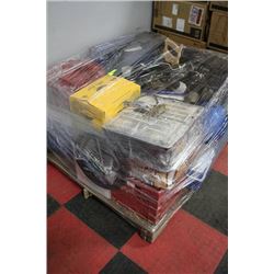 1 PALLET MISC HOUSEHOLD ITEMS