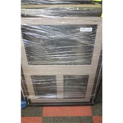 26 1/8 X 37 7/8 DARK FRAMED WINDOW