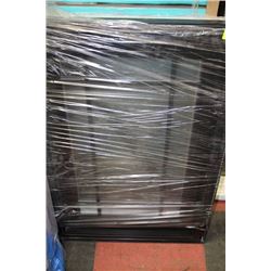 26 1/8 X 37 7/8 DARK FRAMED WINDOW