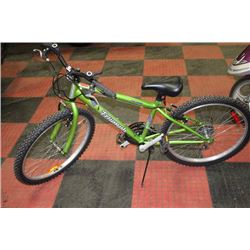 TRIUMPH 21 SPEED LADIES GREEN BIKE