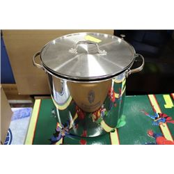 3 PC STOCK POT W LID
