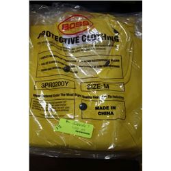 NEW BOSS SIZE M RAINJACKET