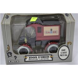ERTL 1905 FORD DELIVERY CAR BANK