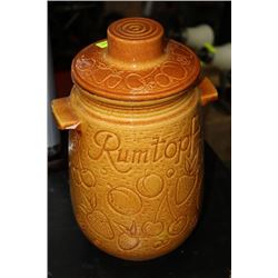 WEST GERMANY RUM TOP FOOTED JAR