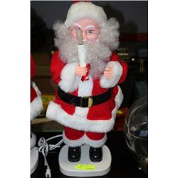 ANIMATED CHRISTMAS ORNAMENT ON CHOICE: SANTA