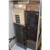 Image 1 : BOX OF 17 WOODEN HEATER VENTS
