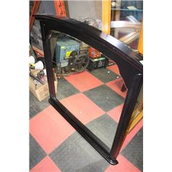 BLACK DRESSER MIRROR