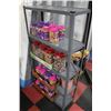 Image 1 : METAL SHELF SOLD W LARGE SELECTION OF HOT BEADS