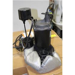 MYERS 1/3 HP SUBMERSIBLE SUMP PUMP