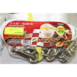 3" X 25' 18,000LB TOW STRAP