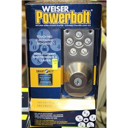 WEISER SMARTKEY TOUCHPAD ELECTRONIC DEADBOLT