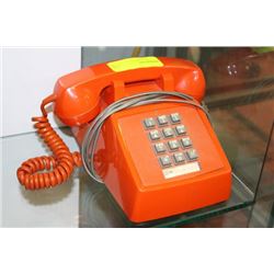VINTAGE ORANGE PHONE