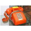 Image 1 : VINTAGE ORANGE PHONE