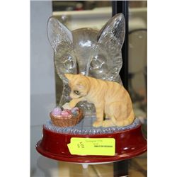 MUSICAL CAT ORNAMENT