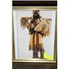 Image 1 : FRAMED METIS 'MOUNTAIN MAN' PRINT