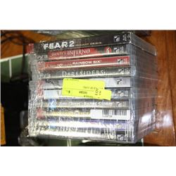 BUNDLE OF 10 PS3