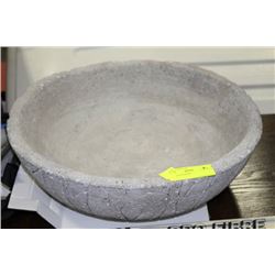 HYPERTUFA BOWL