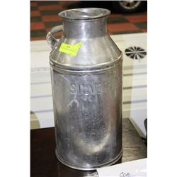 VINTAGE SILVERWOODS DAIRY CAN
