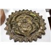 Image 1 : CONCRETE SUN/MOON MASK OUTDOOR/INDOOR WALL PLAQUE